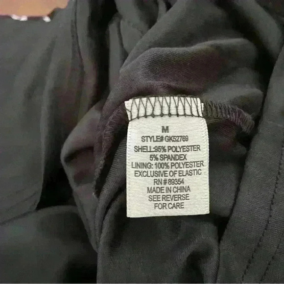 Madison + Hudson Tiered Flowy Dress Size M Black White Polka Dot Stretch Maxi - Picture 13 of 14